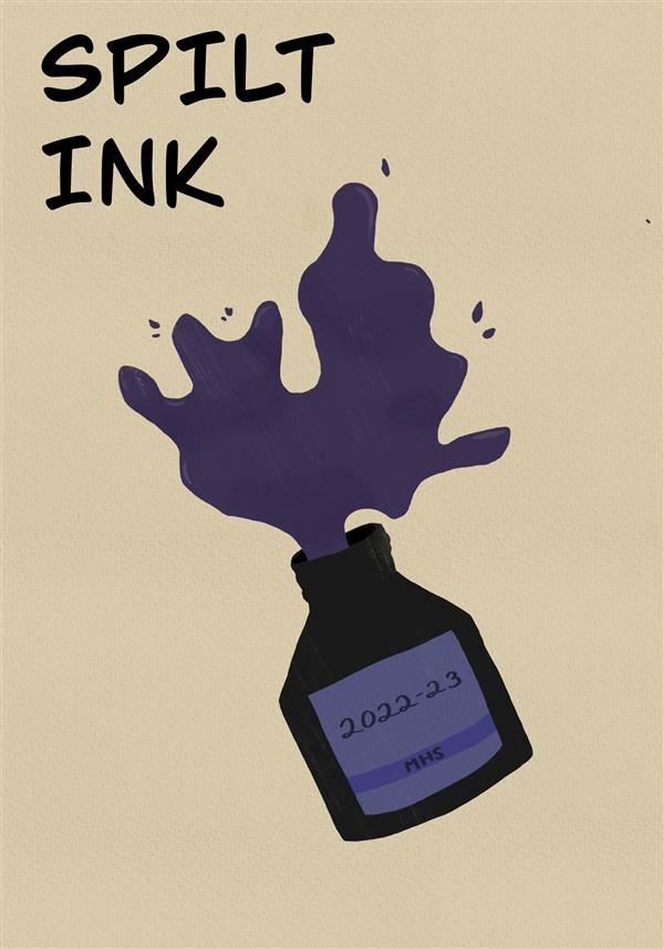  Spilt Ink Cover